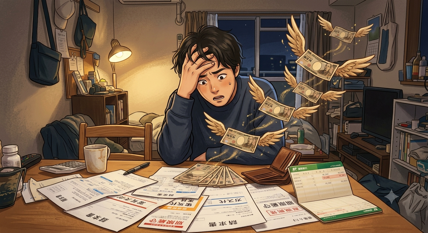お金がない！
